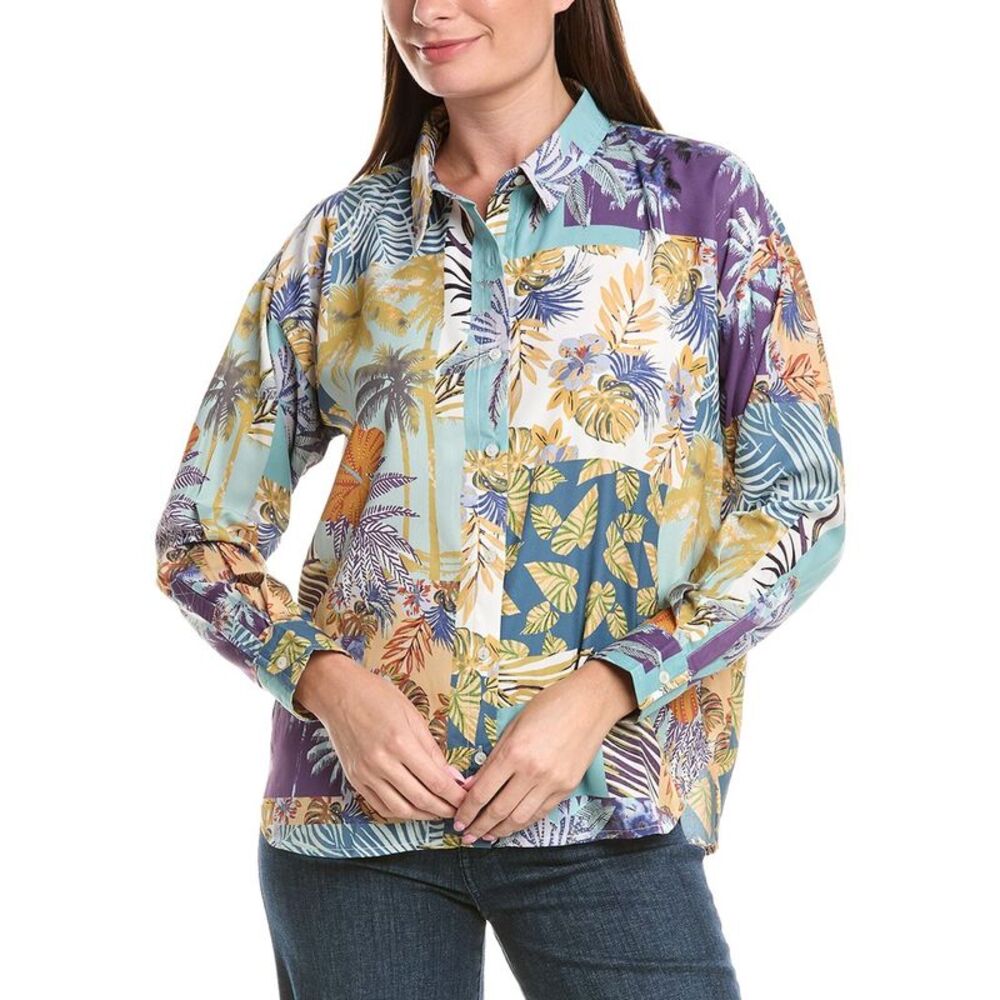 Tolani Womens Zarina Shirt, Multi